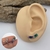 Earcuff Zircônias Coloridas