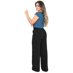 Imagem do Blusa Amanda em Crepe GGT - Detalhes nas Mangas mais Feminilidade