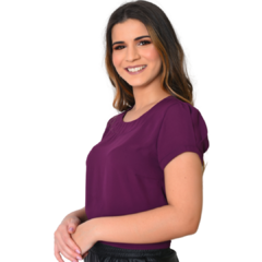 Blusa Sarah em Crepe GGT - Leveza e Feminilidade com Detalhes Delicados - loja online