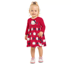 Vestido Infantil Kyly Gatinha