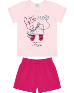 Conjunto Patins - Lilipa kids roupa infantil