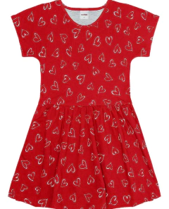 Vestido Corações - Lilipa kids roupa infantil