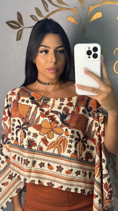 Blusa Nadia estampada - Kaze Store