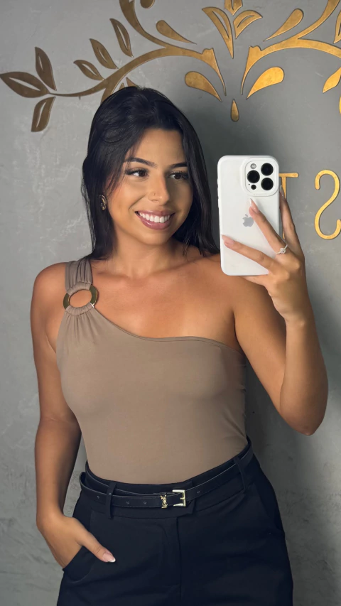 Body manga nula poliamida - comprar online