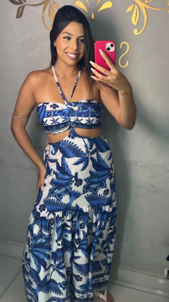 Vestido Tulum Estampado - Kaze Store