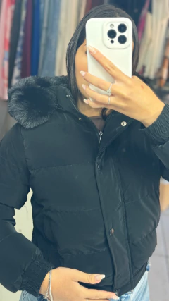 Jaqueta Puffer impermeável na internet