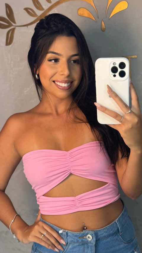 Cropped Peace - comprar online