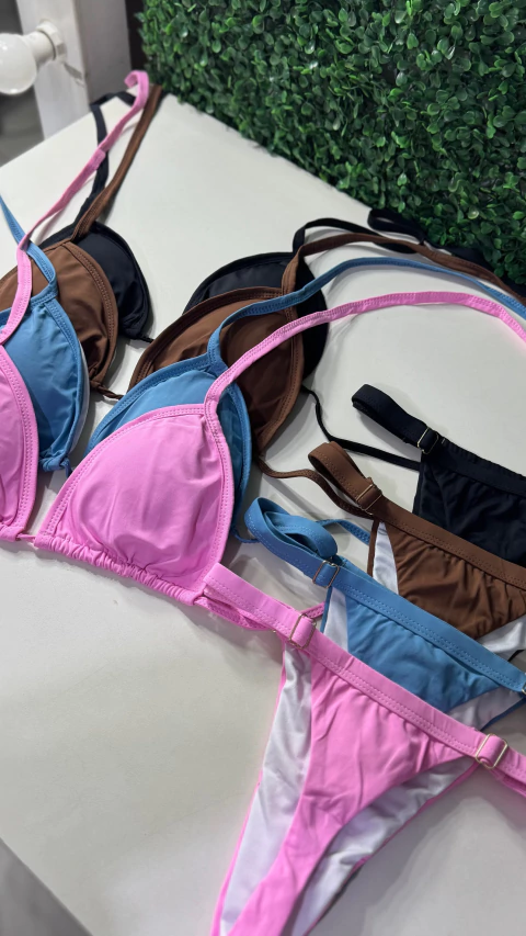 Biquini cortininha poliamida - comprar online