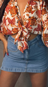 Short saia jeans - comprar online