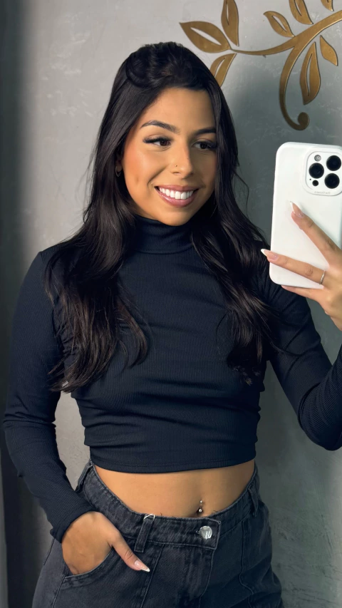 Cropped basic flanelado - comprar online