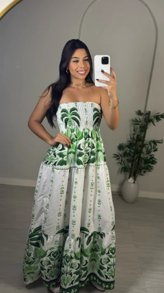 Vestido estampado latex - comprar online