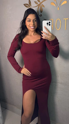 Vestido Jade manga - comprar online