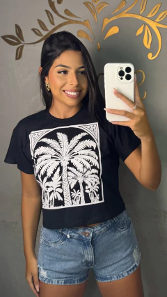 Cropped t-shirt na internet