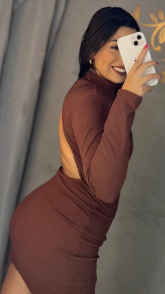 Vestido Cacharel costa nua - comprar online