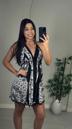 Vestido Indiano curto - Kaze Store