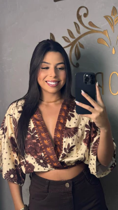 Cropped Flora - loja online