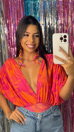 Body morgana estampado - Kaze Store