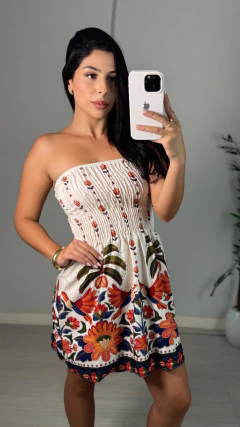 Vestido latex curto - Kaze Store