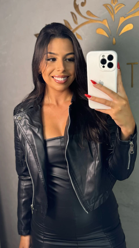 Jaqueta couro flanelada - comprar online