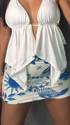 Short saia estampado - comprar online