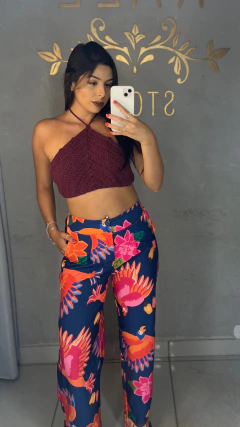 Cropped croche na internet