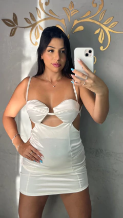 Vestido Acetinado na internet