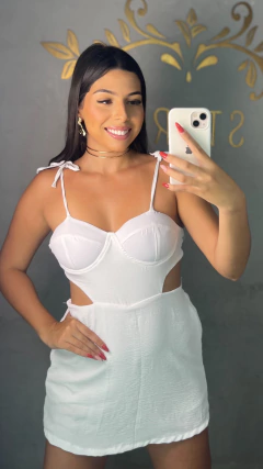 Macaquinho Meia taça na internet