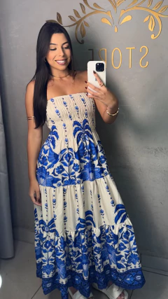 Vestido estampado latex na internet