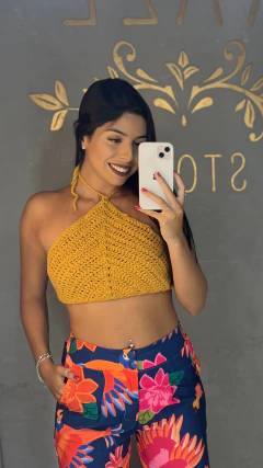 Cropped croche - comprar online