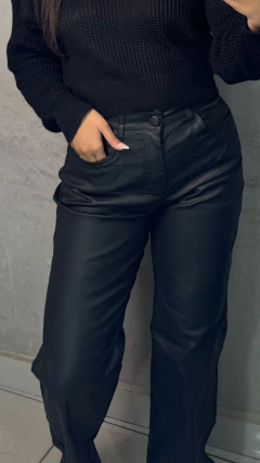 Wide Leg Resinada na internet