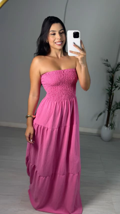 Vestido latex liso - comprar online