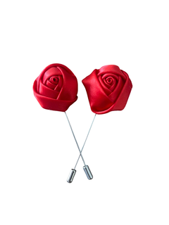 Alfinete De Lapela Flor Vermelho - comprar online