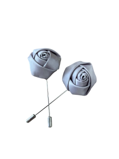 Alfinete De Lapela Flor Prata - comprar online