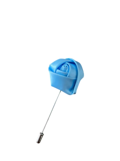 Alfinete De Lapela Flor Azul serenity - comprar online