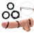 Anillo retardante negros kit por 3 tamaños - comprar online