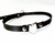 CHOKER CON ARO CORAZÓN - Disponible en negro