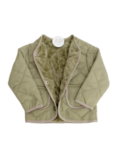 CAMPERA MATELASSE VERDE - comprar online