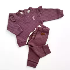 JOGGER ROMA CIRUELA - Aitá Baby Store