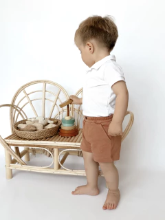 SHORT BONJOUR MOCA | TALLE 1-18 MESES - tienda online