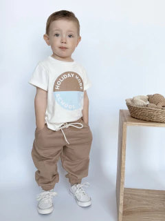 REMERA SOHO NATURAL | TALLE 2 - 8 AÑOS en internet