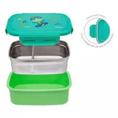 Bentô Box em Aço Inox Buba - Dino - loja online