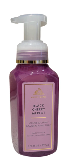 Sabonete Líquido Espuma White Barn Black Cherry Merlot 259ml – Original