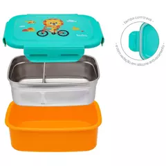 Bentô Box em Aço Inox Buba - Leão - loja online