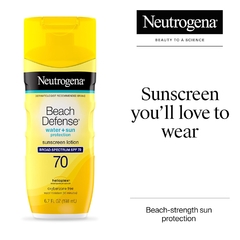 Protetor Solar Neutrogena Beach Defense SPF 70 198ml - comprar online