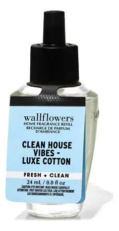 Refil Aromatizador Elétrico Wallflowers Clean House Vibes - Luxe