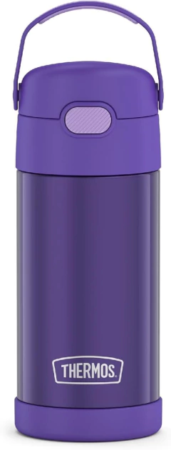 Garrafa Térmica Infantil Funtainer F410 Roxo Thermos - 355ml