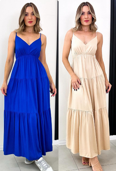 Vestido longo Manoela na internet
