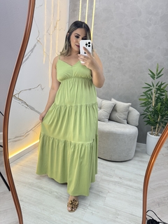 Vestido longo Manoela - loja online