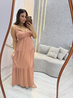 Vestido longo Manoela na internet