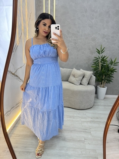 Vestido mídi rebecca